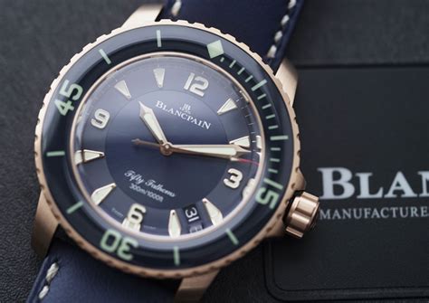 meglio blancpain o rolex|blancpain rolex 50 fathoms review.